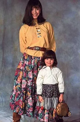 120 Navajo Blouse and Skirt