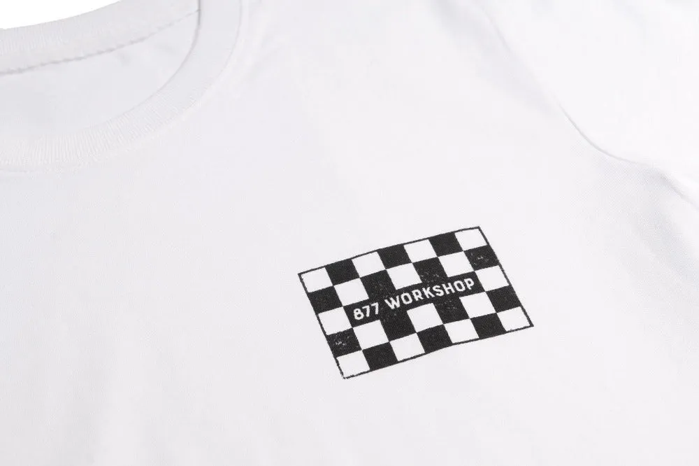 #182 - Men’s T-Shirt 877 Workshop Checkered Flag