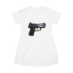 22 Calibur All Over Print T-Shirt Dress