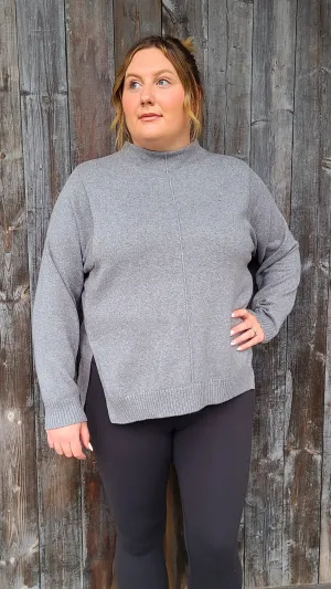 79004 Grey Pullover Sweater