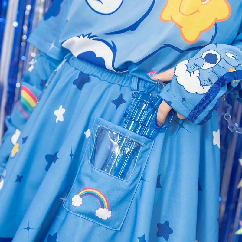 ACDC RAG & Care Bears "Grumpy Bear" skirt