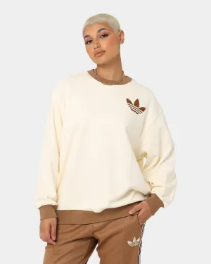 Adidas Adicolor Women's Sweatshirt Cream White