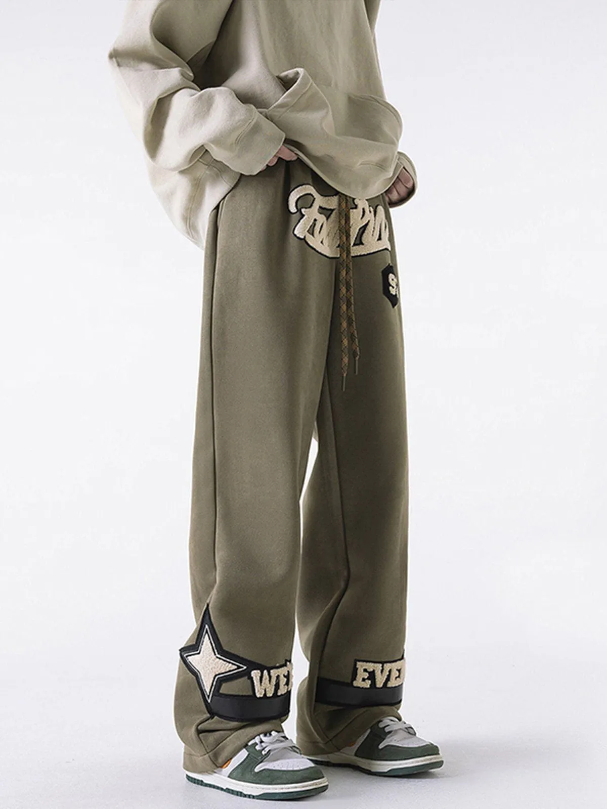 AlanBalen® - Fleece Suede Sweatpants