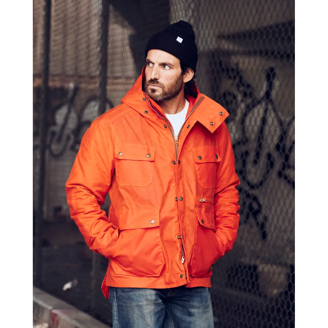 Arctic Kingsland Parka - Waxed Orange