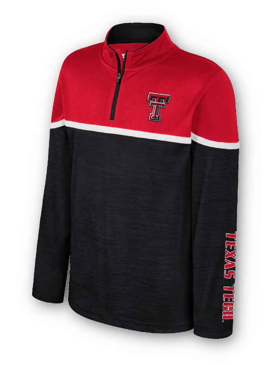 Arena Texas Tech "Billy" YOUTH Boys 1/4 Zip Pullover