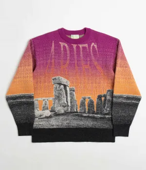 Aries Henge Knit Jumper - Multi