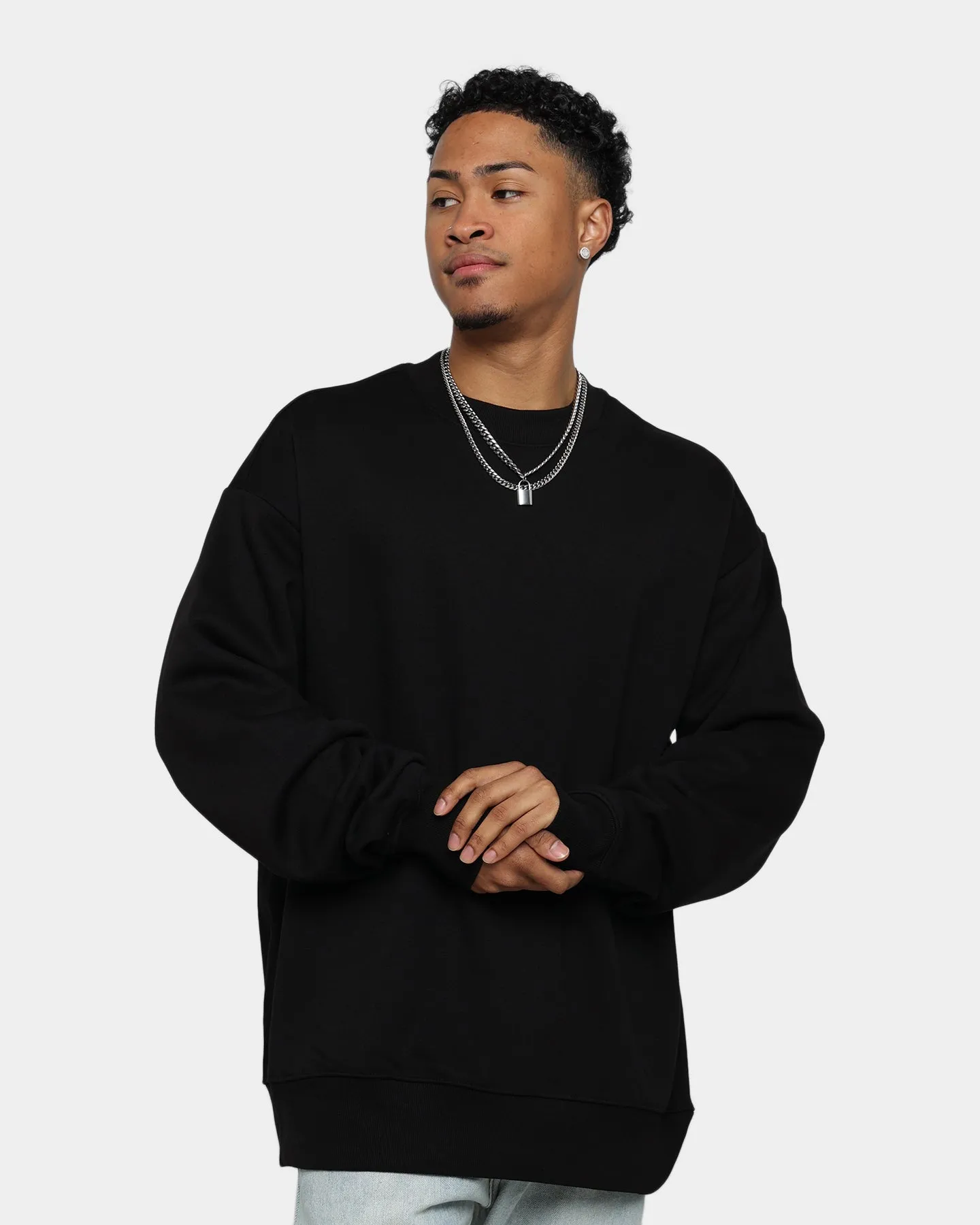 AS Colour Heavy Crewneck Black