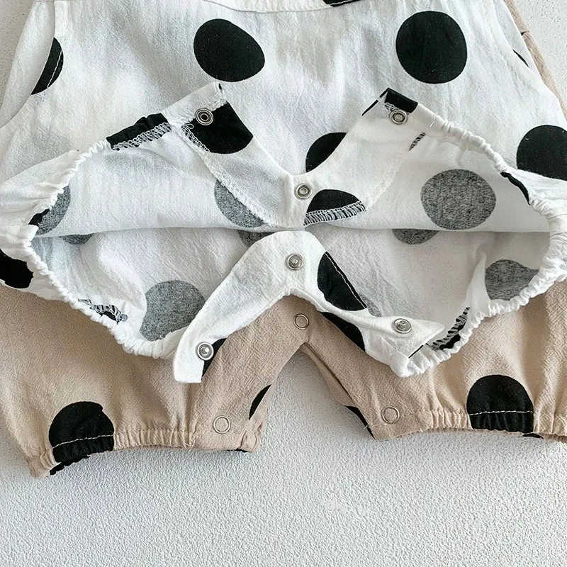 Baby Overall Romper & Hat