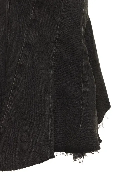 Balenciaga   Organic Japanese denim mermaid skirt 