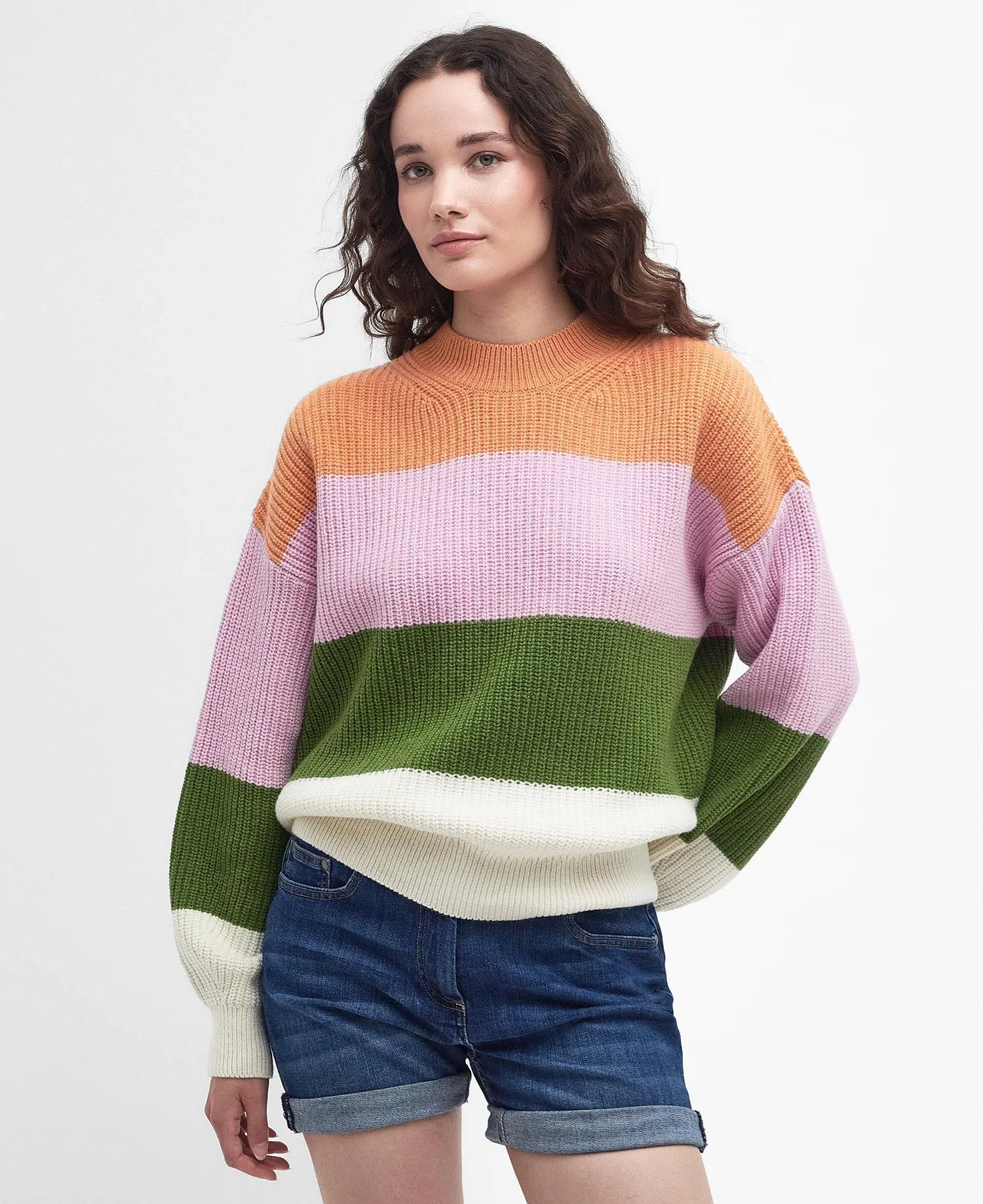 Barbour Ladies Ula Stripe Knitted Jumper