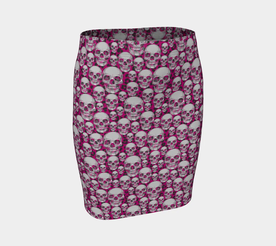 Bare Bone Beauty Fitted Skirt