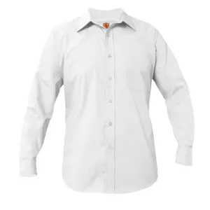 Boys Long Sleeve Dress Shirt - Charter - White