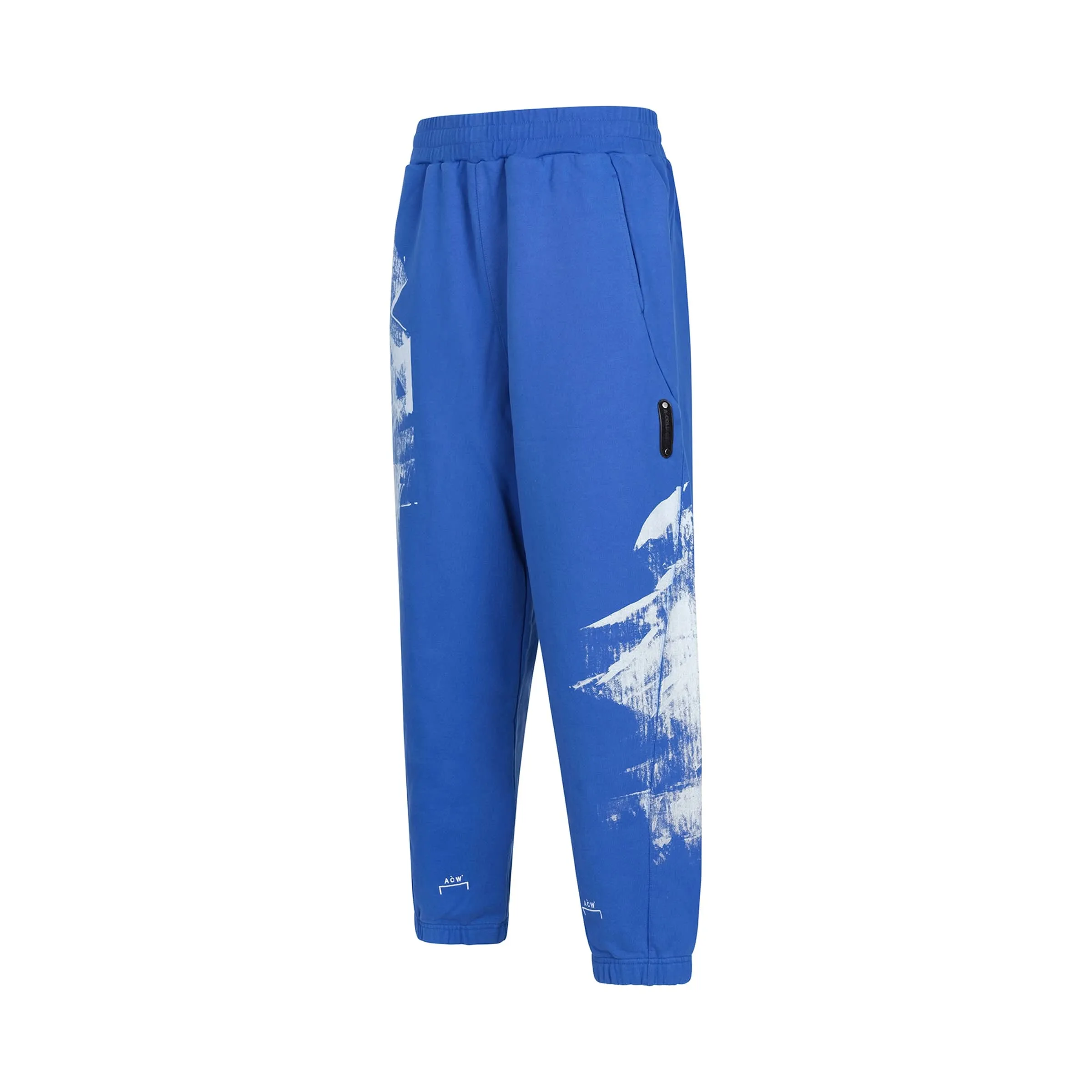 Brushstroke Sweatpant in Volt Blue