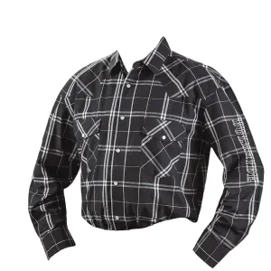 Bullhide Black Plaid - Mens Western Shirt