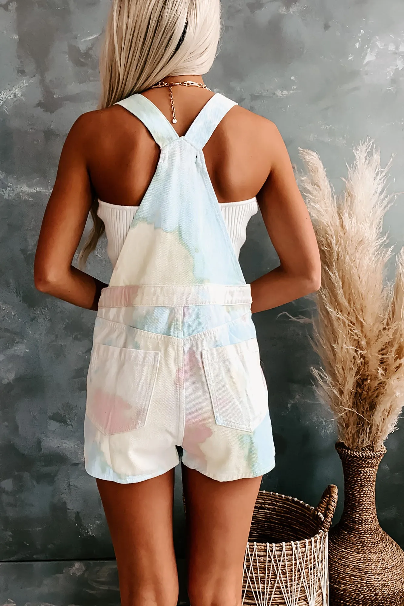 Calm & Relaxed Tie-Dye Overalls (Multi Tie Dye)