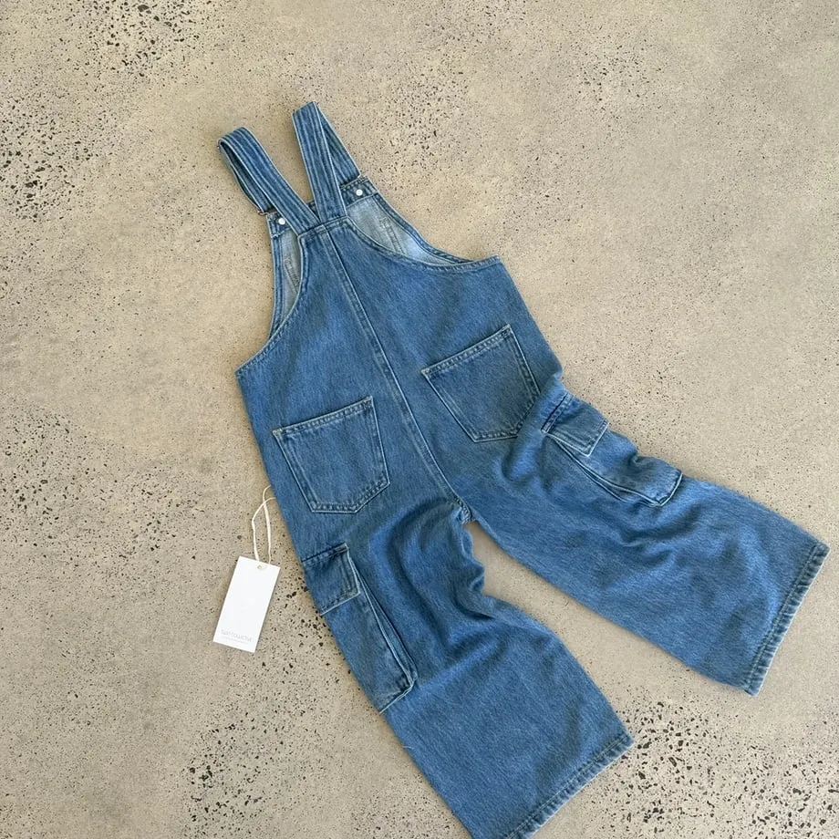 CARGO OVERALL - GHETTO BLUE