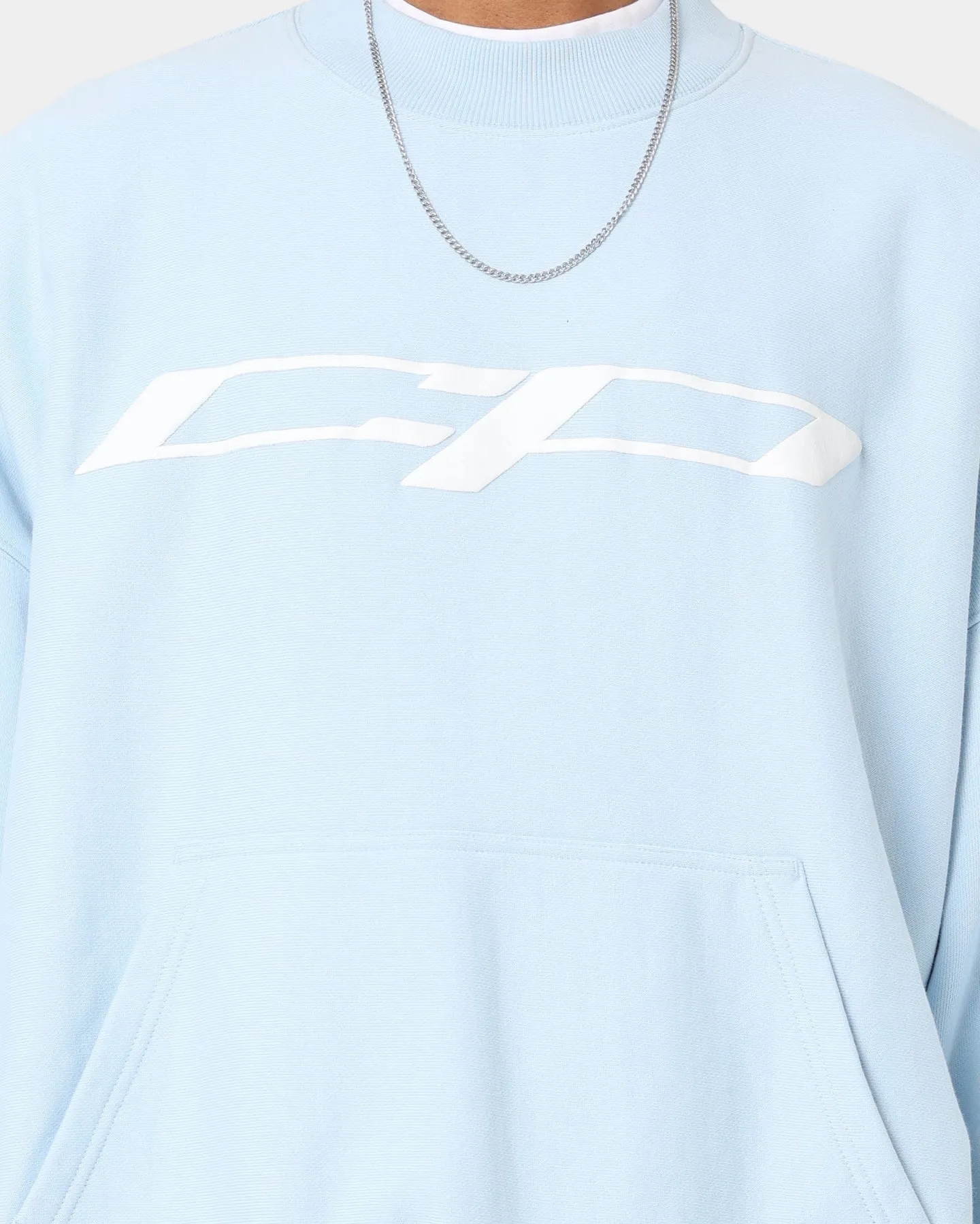 Carré CP Global Oversized Crewneck Light Blue