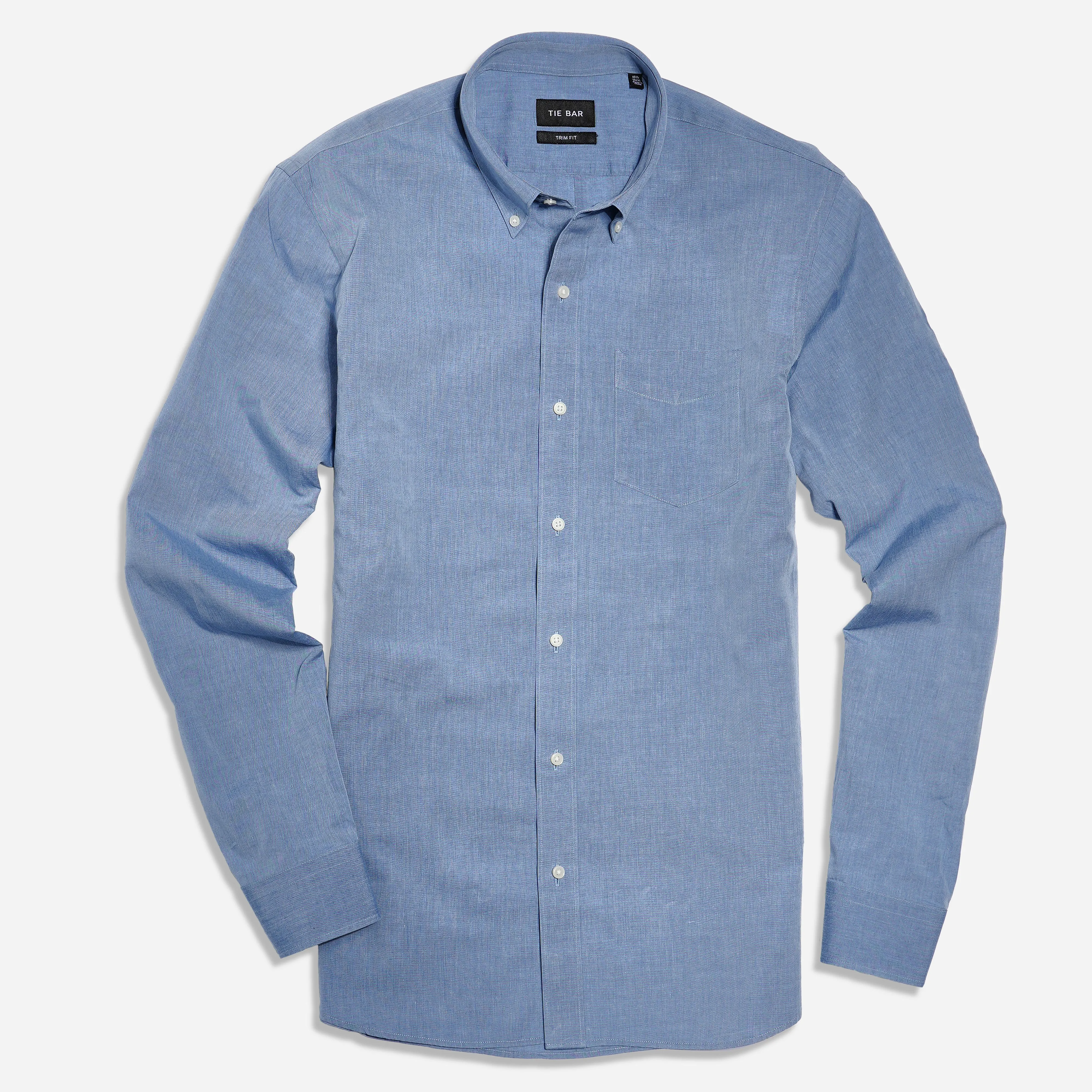 Chambray Light Wash Dress Shirt