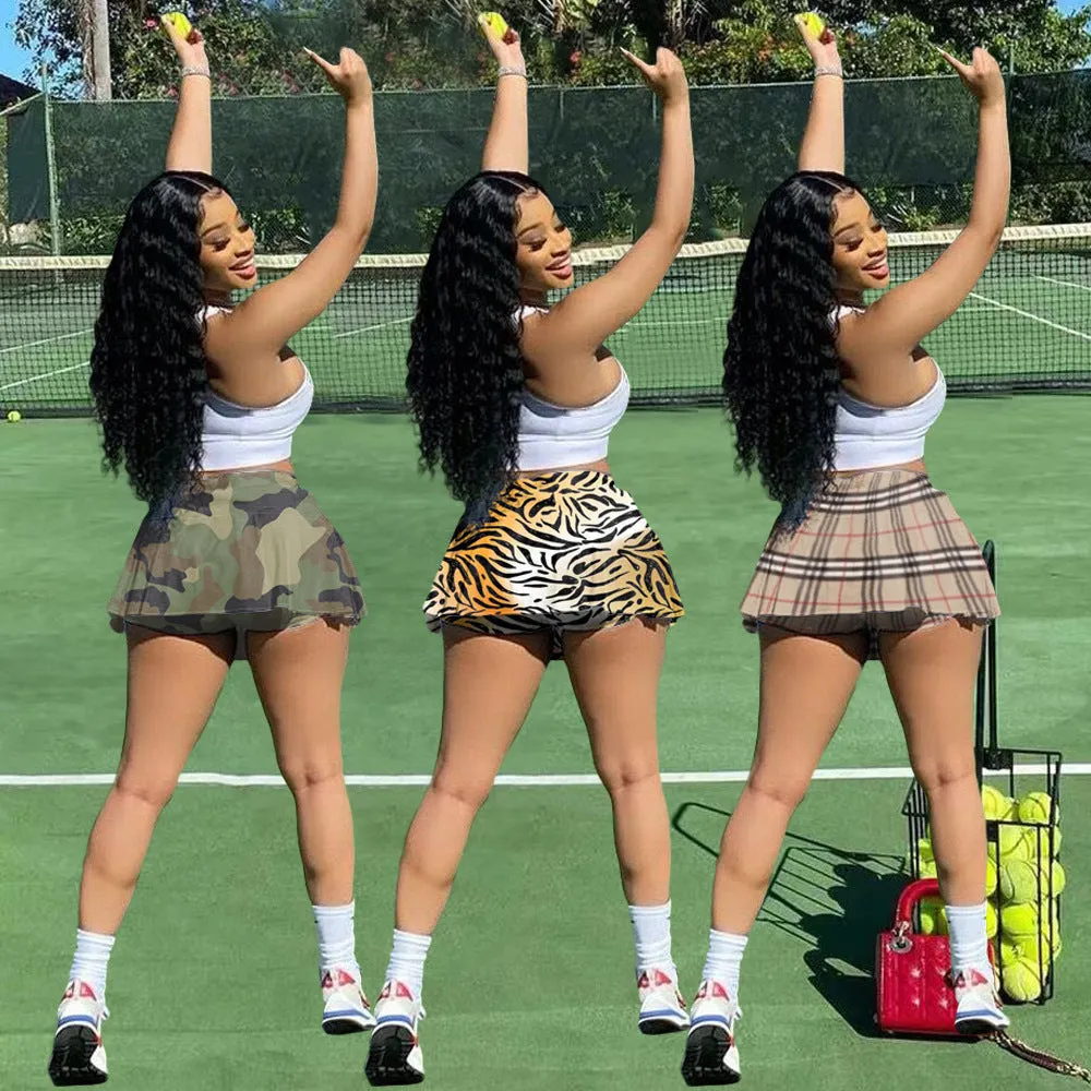 Cheerleader Tennis Skirt Set