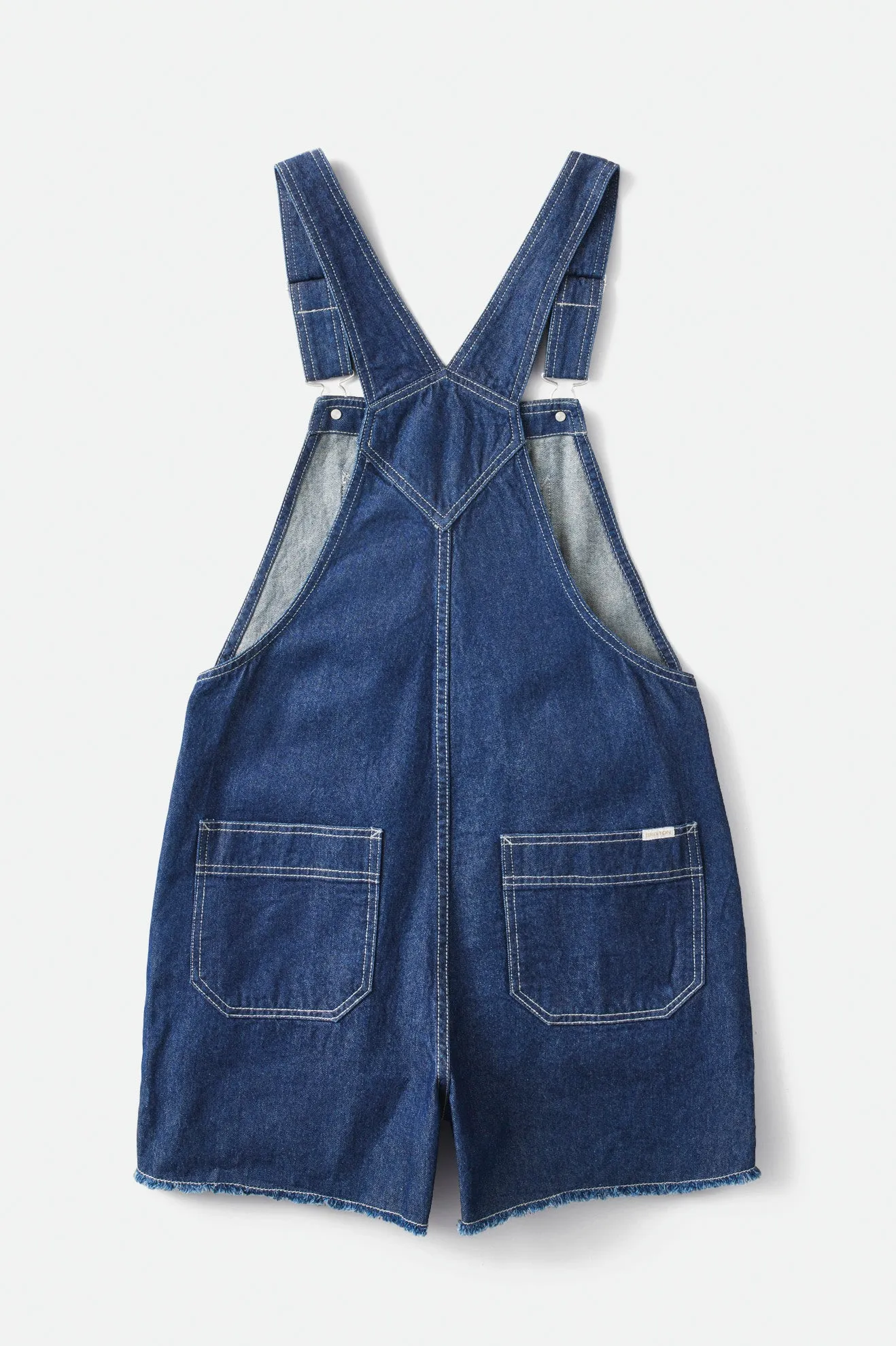 Christina Short Overall - Indigo Rinse