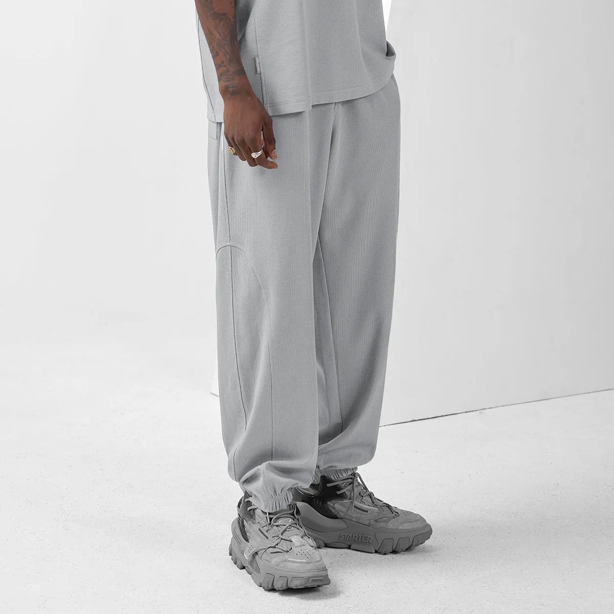 City Runner Plain Grey Sweatpants