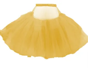 【CLASSIC】TULLE SKIRT - Yellow