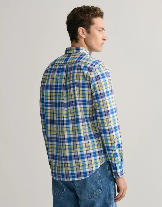 Colourful Check Shirt - Day Blue