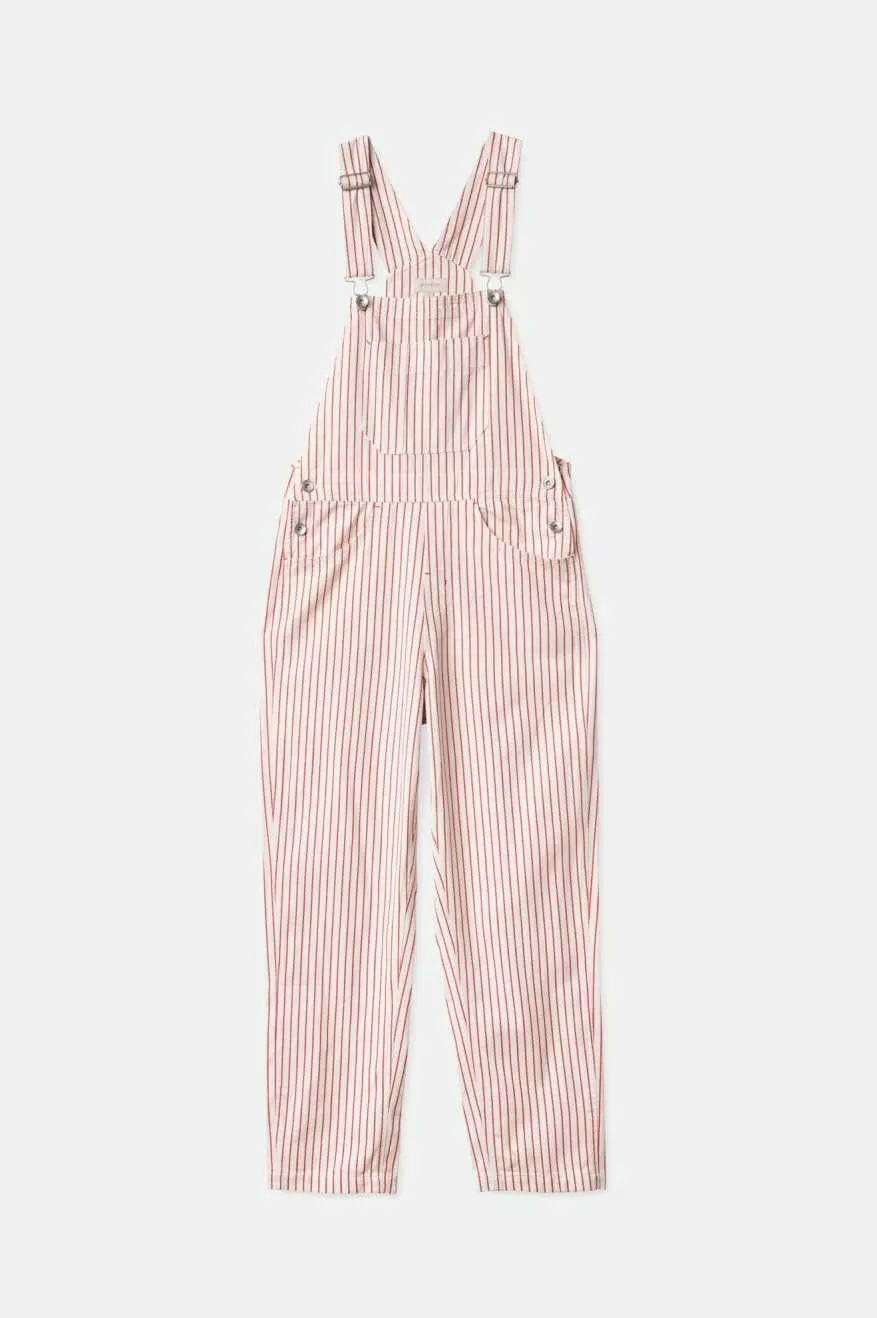 Costa Overall - Aloha Red