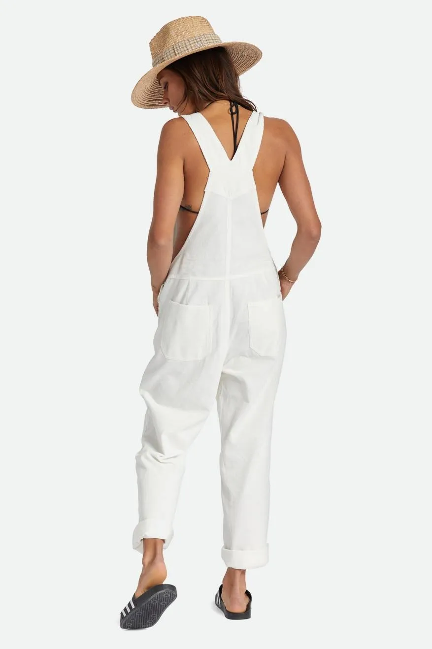 Costa Overall - White Cord