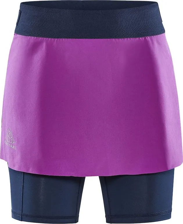 Craft Women&#x27;s PRO Trail 2in1 Skirt Cassius-Tide | Buy Craft Women&#x27;s PRO Trail 2in1 Skirt Cassius-Tide here | Outnorth