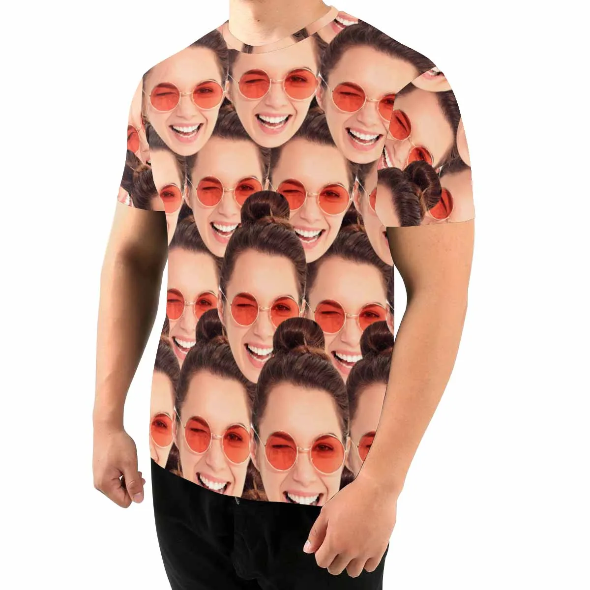 Custom Face You Men's T-shirt