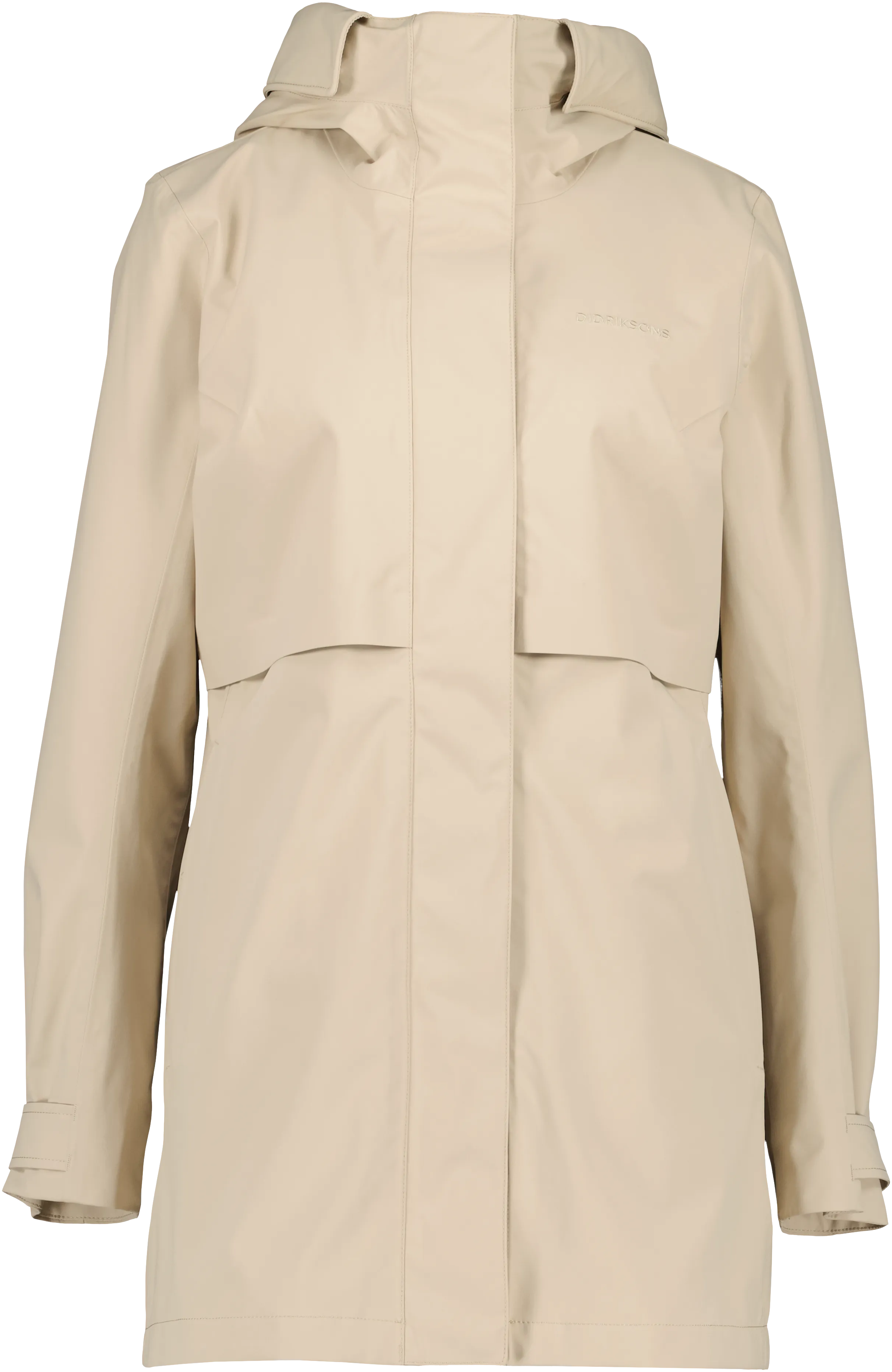 Didriksons Women&#x27;s Edith Parka Clay Beige | Buy Didriksons Women&#x27;s Edith Parka Clay Beige here | Outnorth