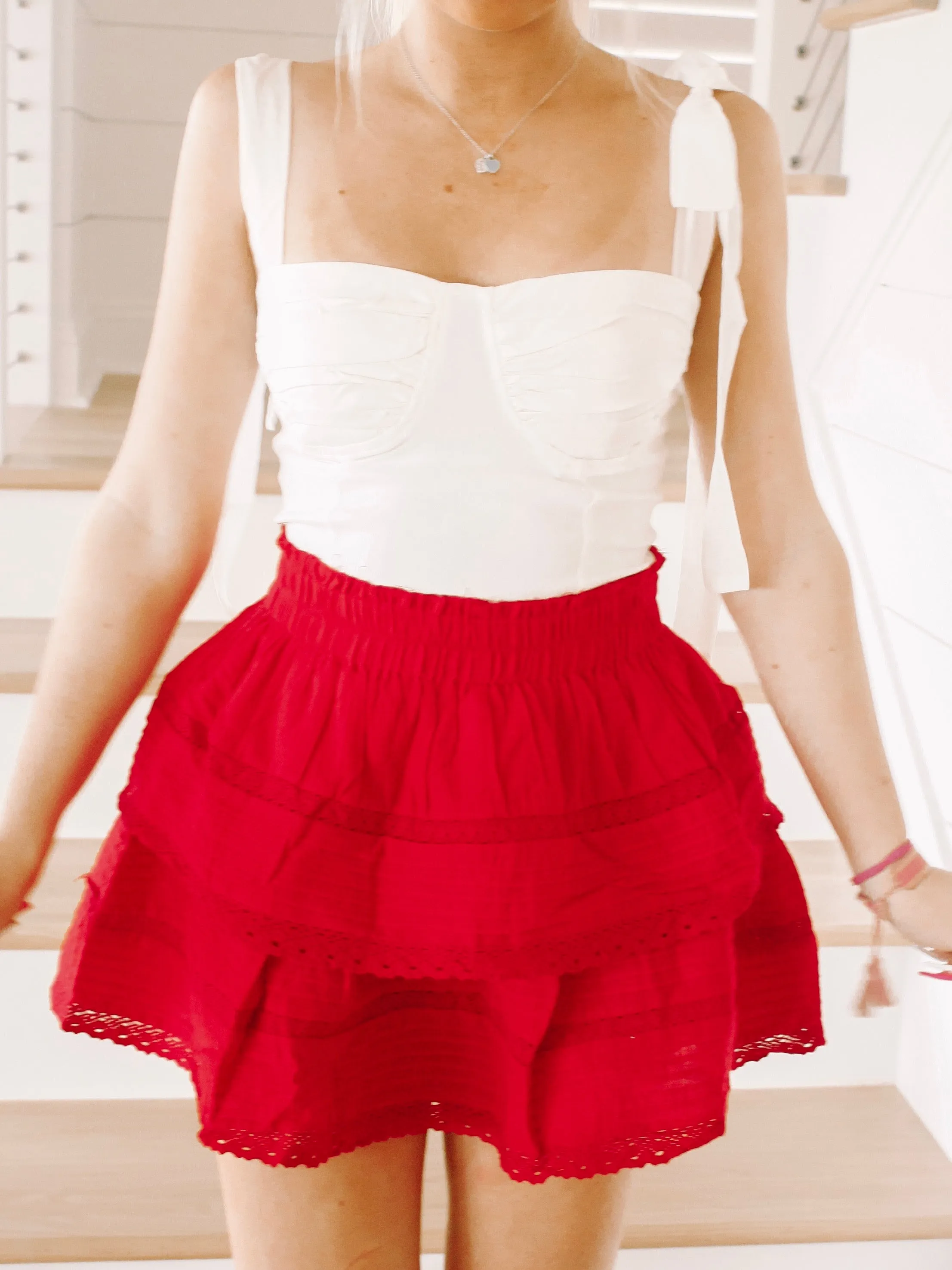 Dream Chaser Skirt | Red