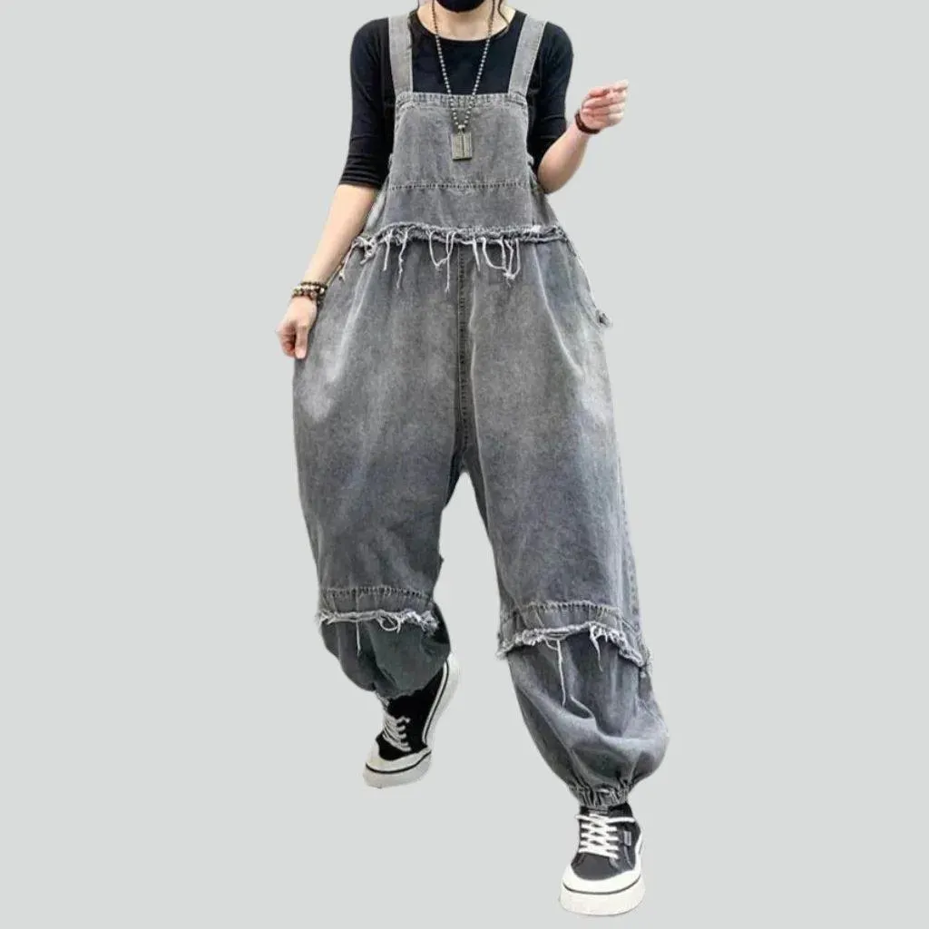 Fashion women's jean overall