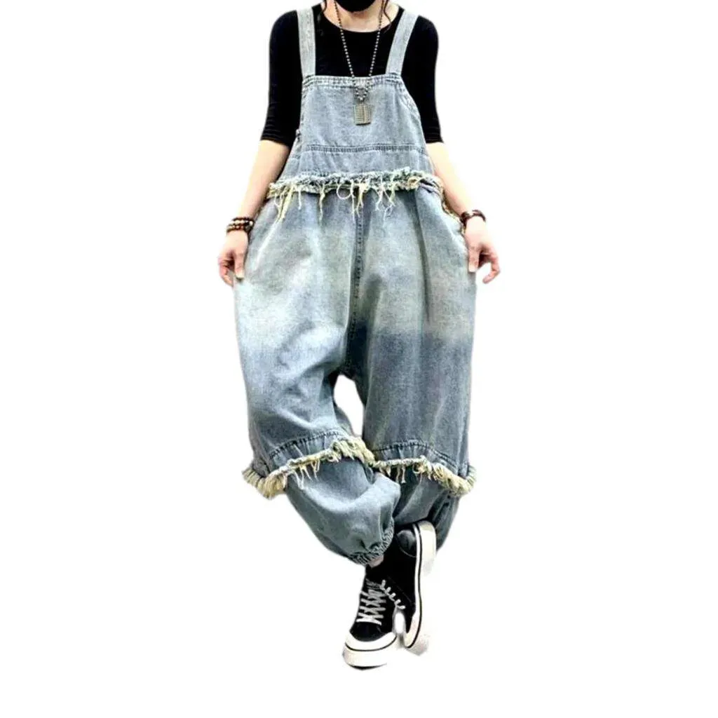 Fashion women's jean overall