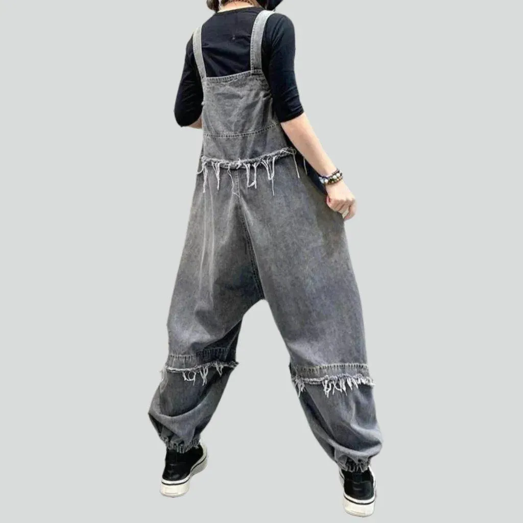 Fashion women's jean overall