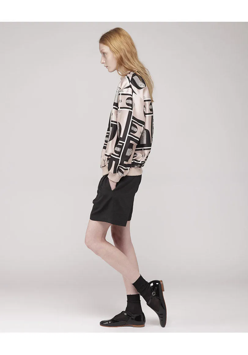 Geometric Print Jumper