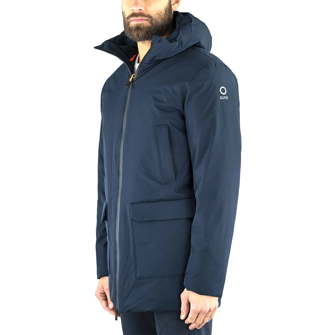 Giaccone Parka SUNS Stadium in Thermolite Blu Navy