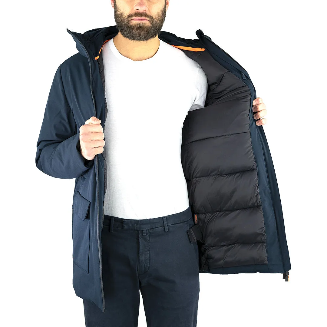 Giaccone Parka SUNS Stadium in Thermolite Blu Navy