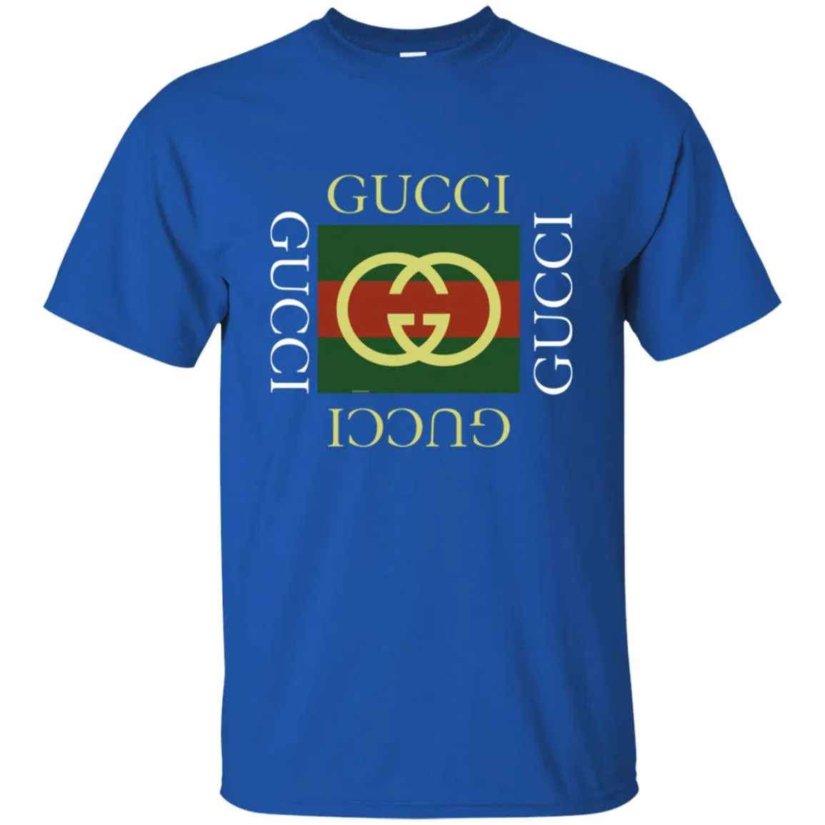 Gucci Logo Gift T-shirt Men Cotton T-Shirt