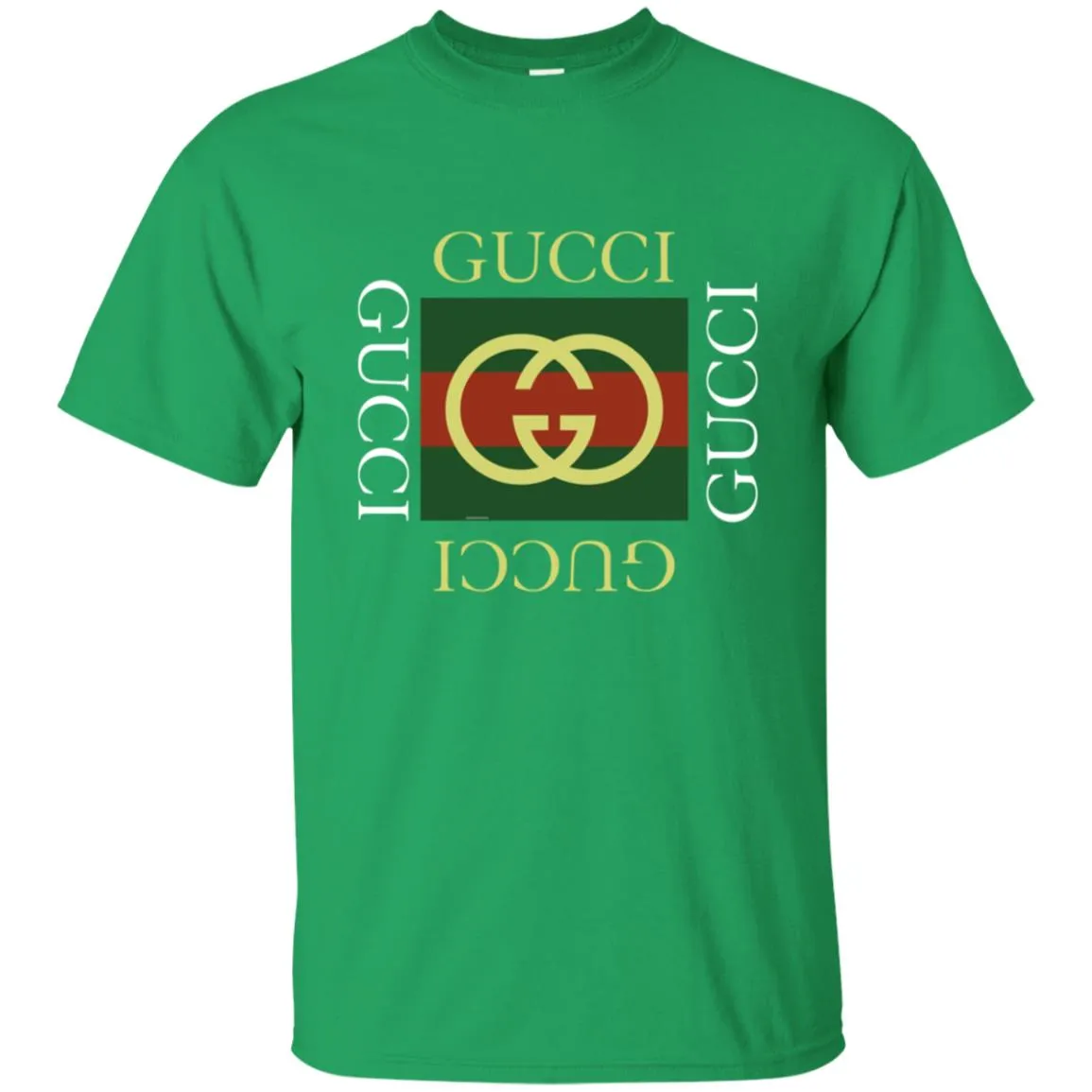 Gucci Logo Gift T-shirt Men Cotton T-Shirt