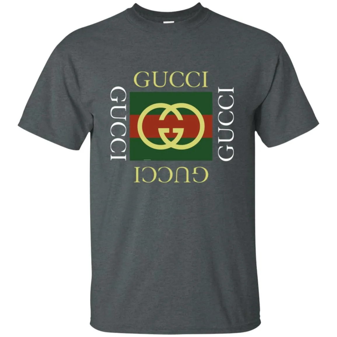 Gucci Logo Gift T-shirt Men Cotton T-Shirt