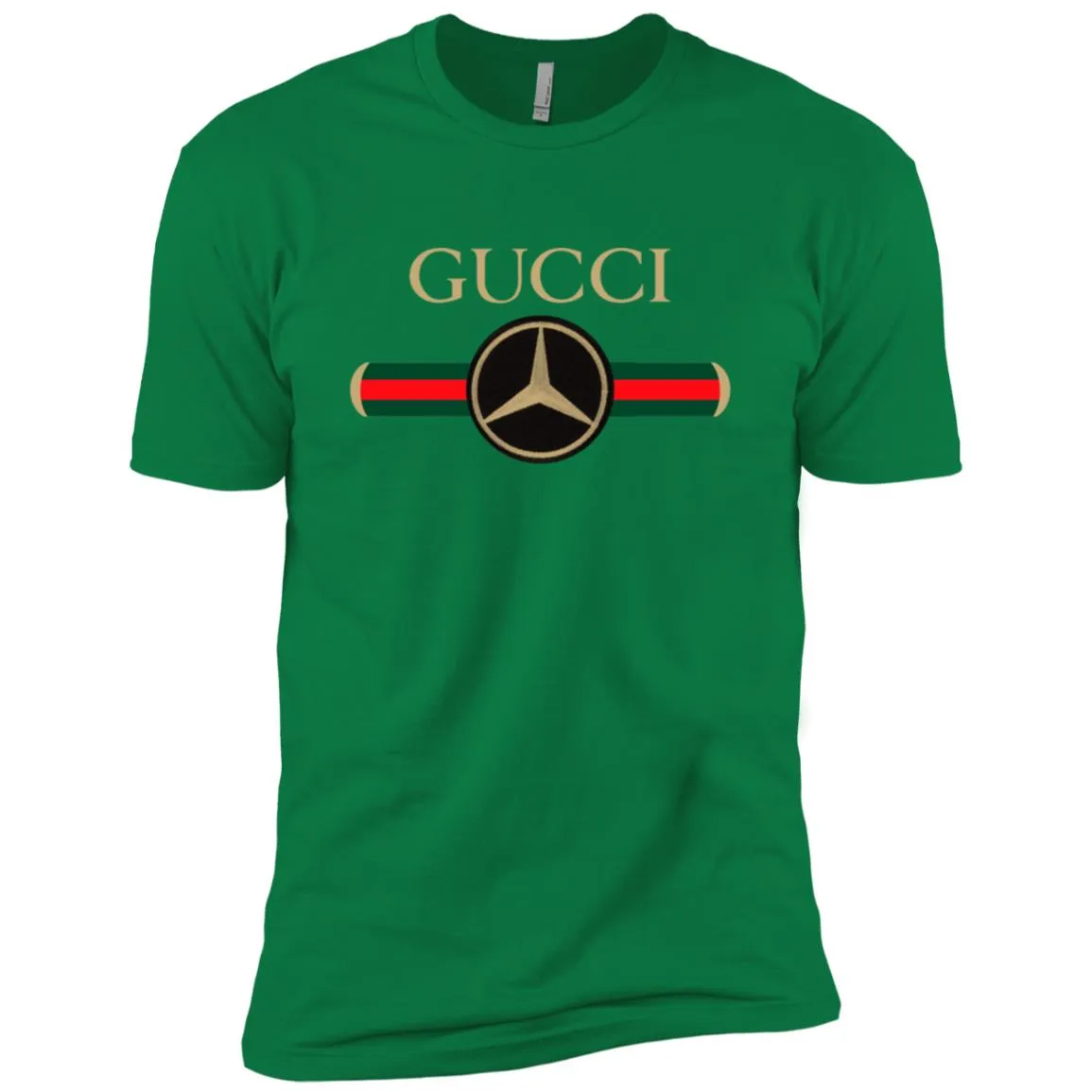 Gucci Mercedes T-shirt Men Short Sleeve T-Shirt