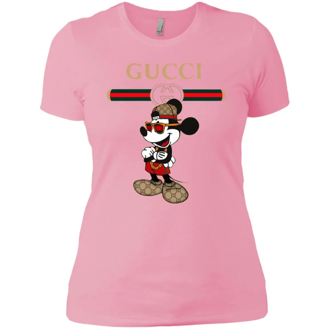 Gucci Mickey New Trending T-shirt Women Cotton T-Shirt