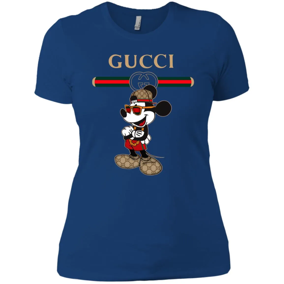 Gucci Mickey New Trending T-shirt Women Cotton T-Shirt