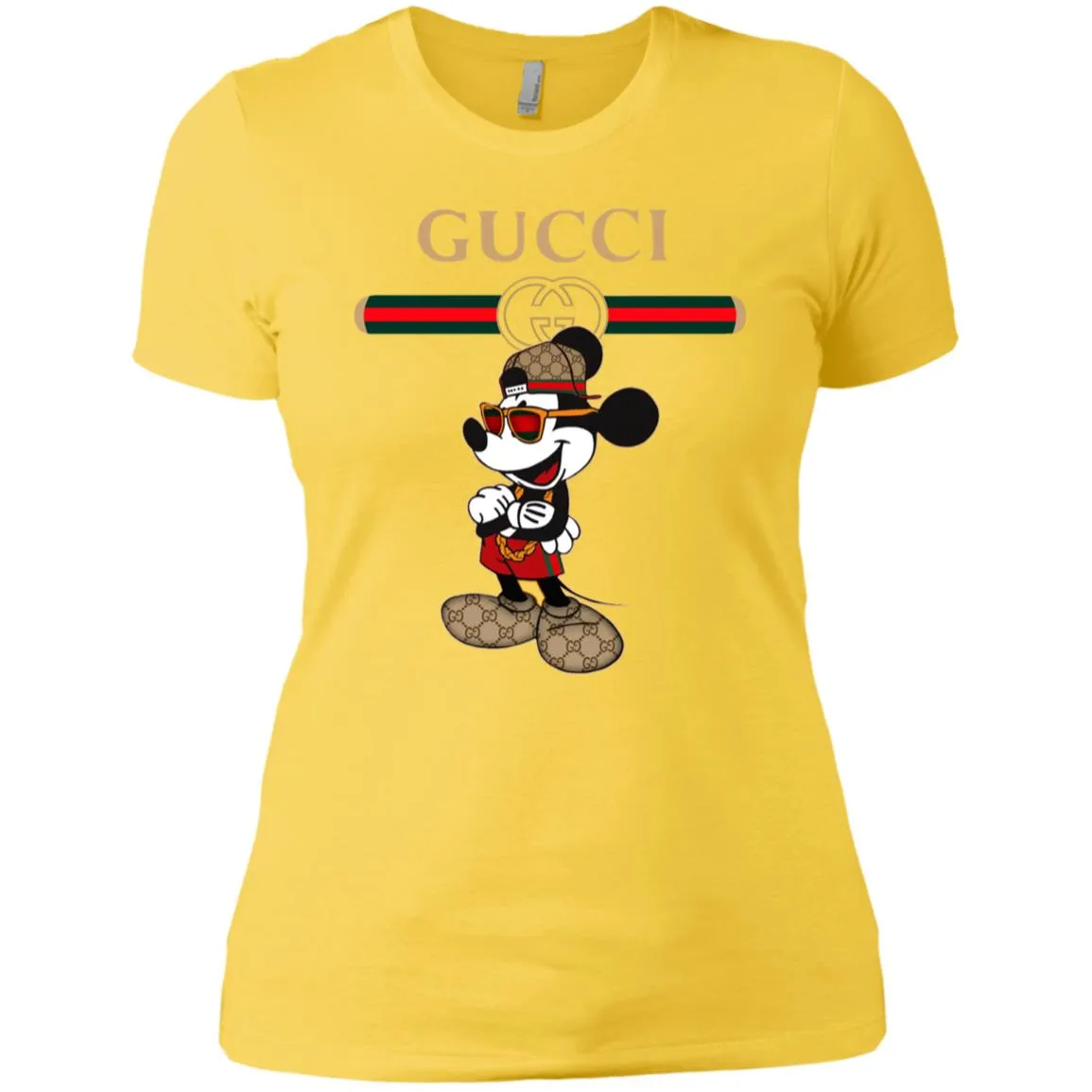 Gucci Mickey New Trending T-shirt Women Cotton T-Shirt