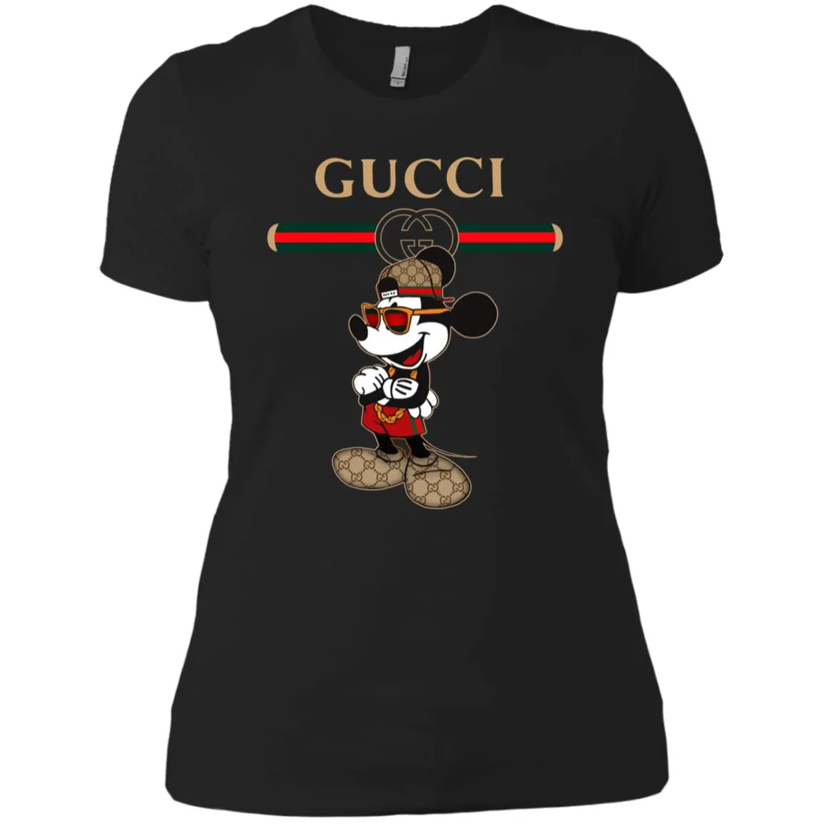 Gucci Mickey New Trending T-shirt Women Cotton T-Shirt