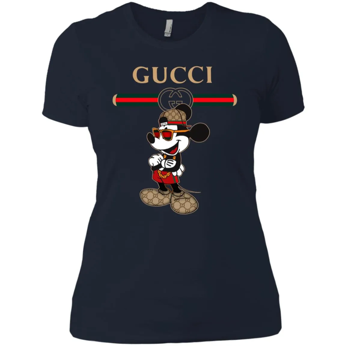 Gucci Mickey New Trending T-shirt Women Cotton T-Shirt