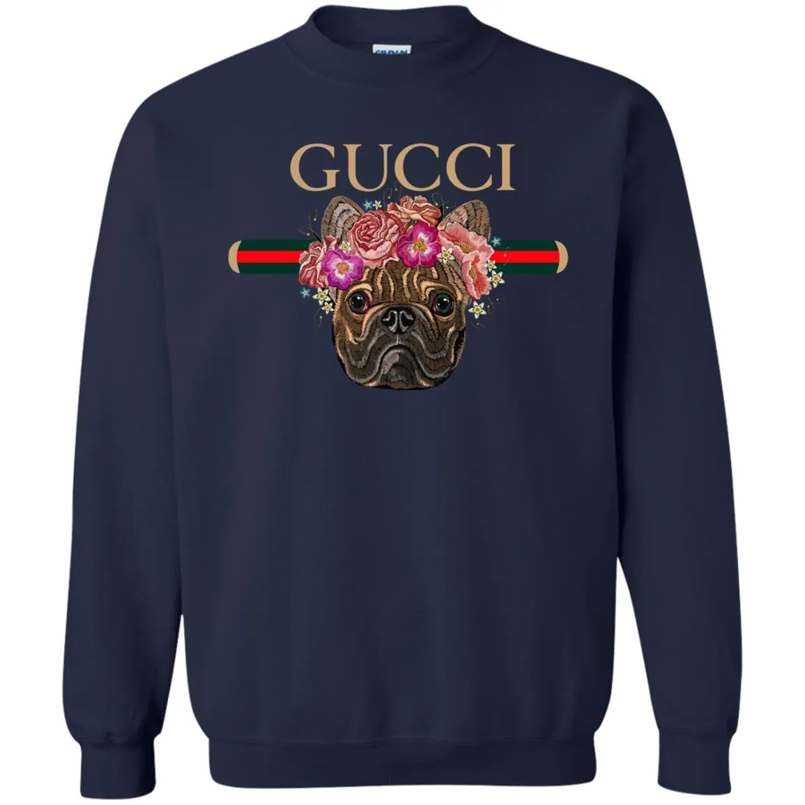 Gucci New Style Bull Dogs T-shirt Crewneck Pullover Sweatshirt