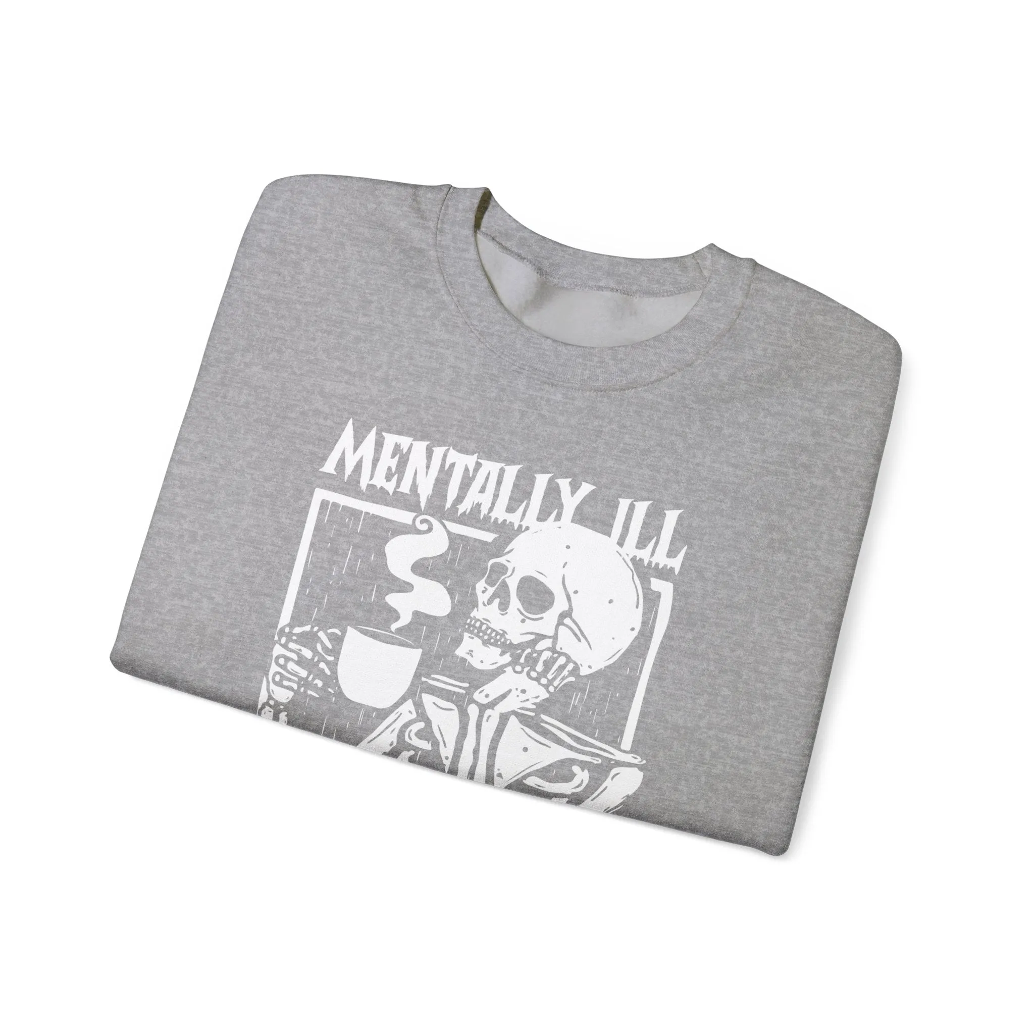 Halloween Mental Illness Crewneck Sweatshirt